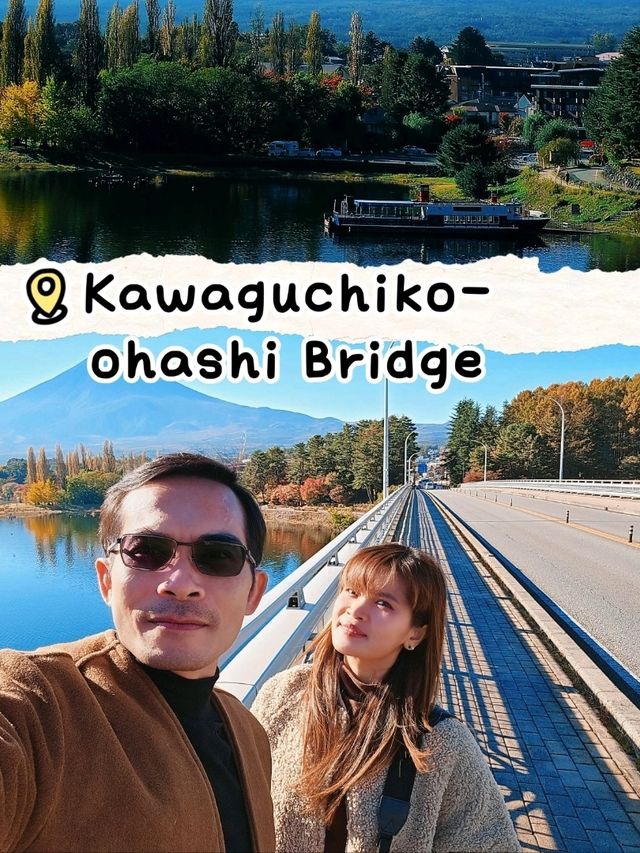 🍁เดินเที่ยว Kawaguchiko-ohashi Bridge กันค่ะ