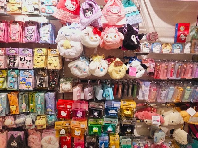 Sanrio gift shop at Minato Mirai 