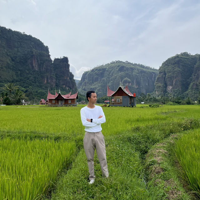 Magnificent view of Lembah Harau, West Sumatera