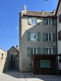 Historical castle in Rheinfall