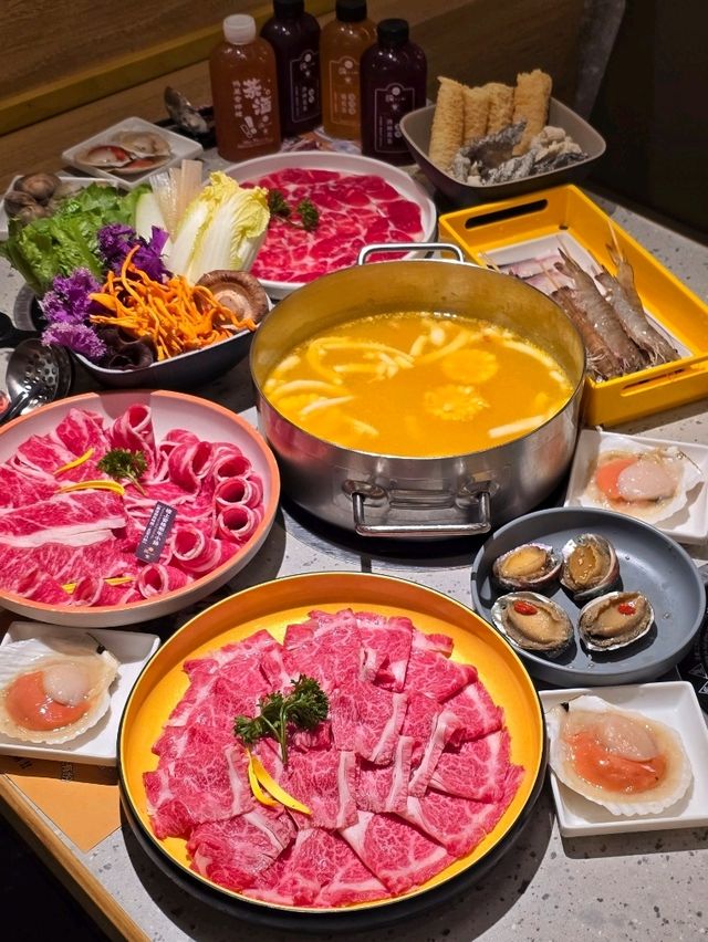 葵芳超值和牛海鮮任食火鍋