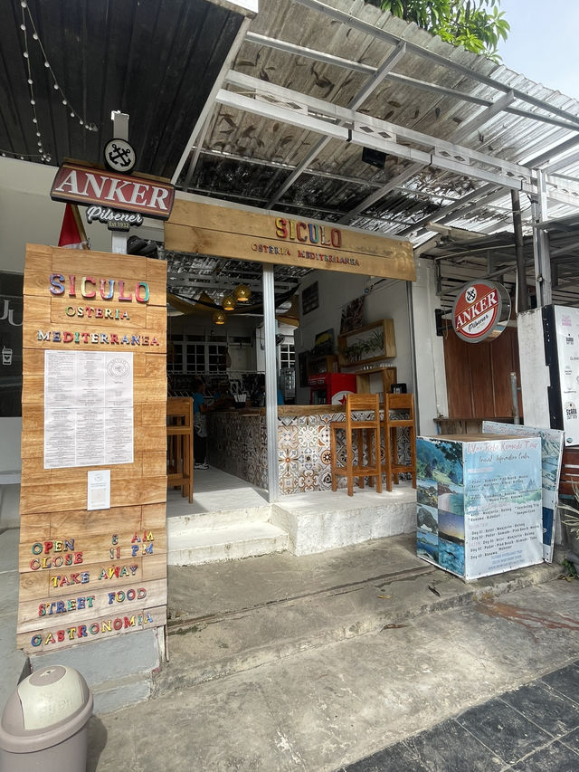 Siculo: A Slice of Sicily in Labuan Bajo 🍝🇮🇹