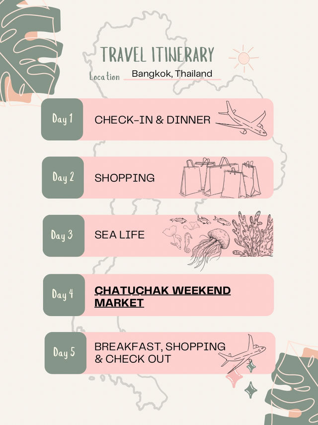 Bangkok Trip - DIY ( 5 Days 4 Nights)
