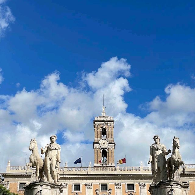 Piazza del Campidoglio – The Forum’s Overlook Designed by Michelangelo