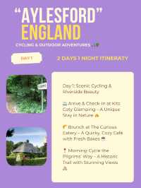 Aylesford itinerary 
