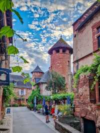 🏰 フランスの最も美しい赤い村：コロンジュ＝ラ＝ルージュ（Collonges-la-Rouge）