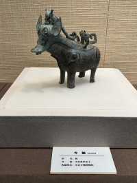 貴重な史跡の上に建つ漢中博物館