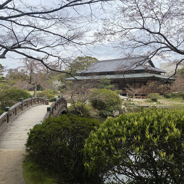 【山口県下関市🇯🇵長府庭園】歴史に触れながら庭園散歩☺️