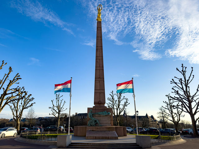 【ルクセンブルクのハイライト】憲法広場（Place de la Constitution）🇱🇺🕊️