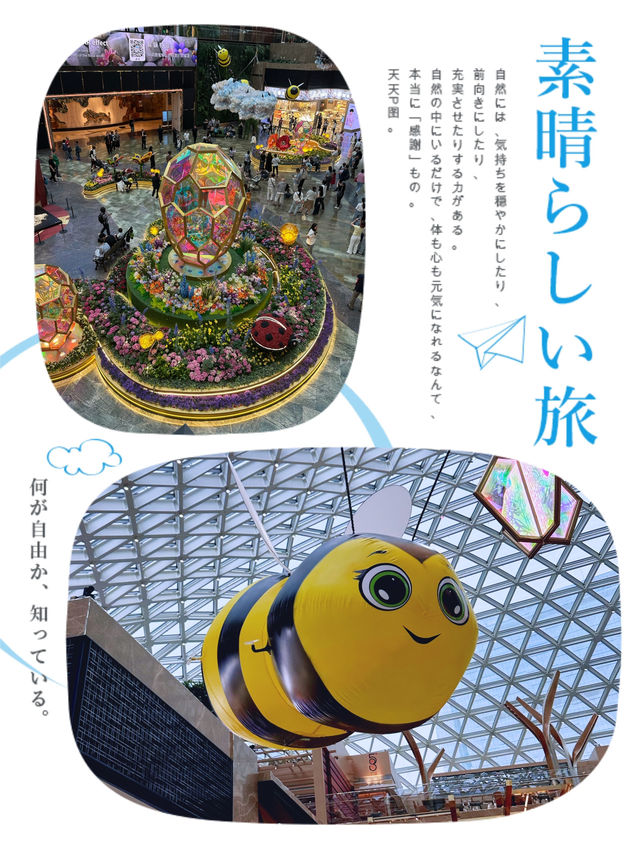 可愛巨🐝出沒～神奇花園