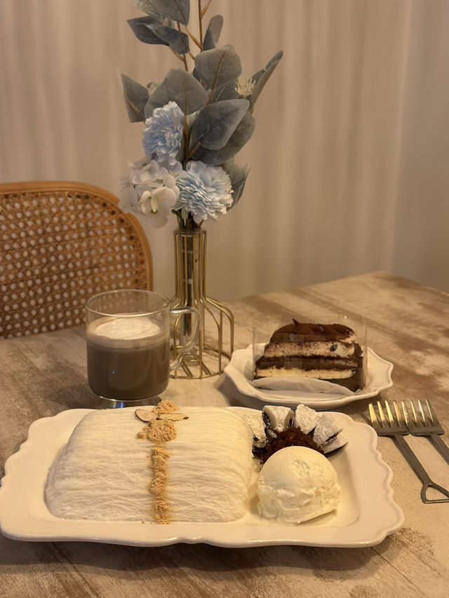 동명동 신상 실타래 빙수 맛집 퓨어리 동명점