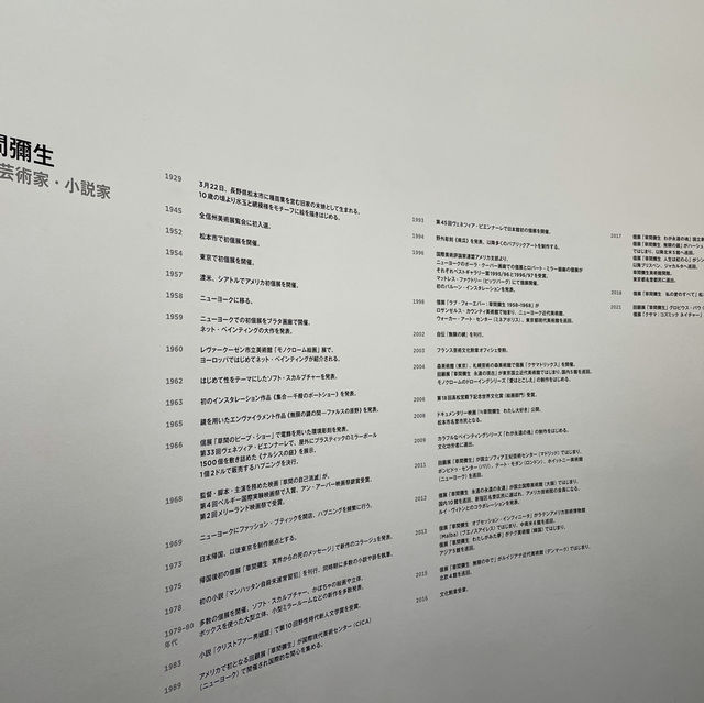 ドットは向日葵のアートが圧巻🫣🌻草間彌生の世界観が広がる美術館🫶