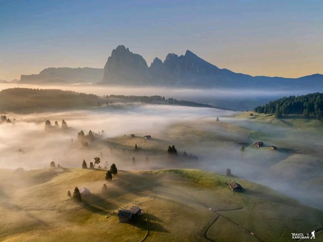 เขาสามลูกต่างโลก Tre cime  Dolomite / Italy