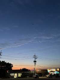 sunset sky