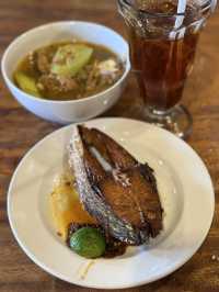 A legendary local eatery at Sanur Harbor