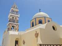 One of the Postcard trip in real white and blue dome