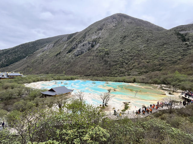 🏞️ Huanglong National Scenic Area – Fairyland at 3,500m Altitude