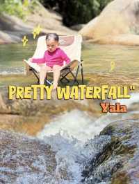 นํ้าตกลาตอ pretty waterfall"