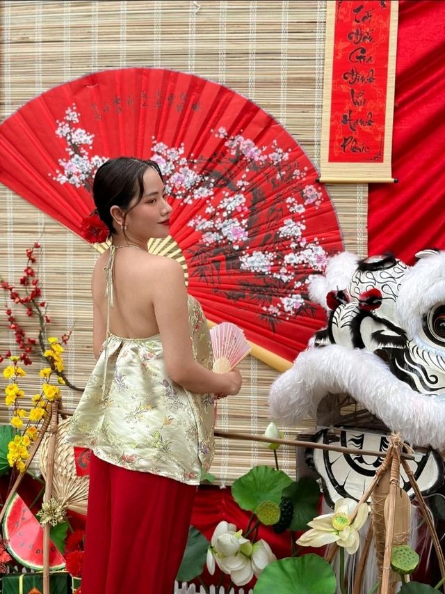 Quán cà phê trang trí Tết xinh đa dạng concept tại Gò Vấp 