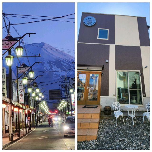 นั่งชม Mt. Fuji ที่ Fujiyoshida