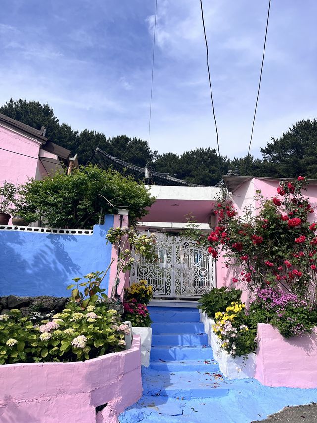 Busan and summer flowers
