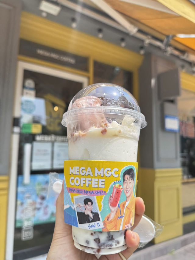 요즘 핫한 팥빙젤라또를 먹을 수 있는 지점,메가커피 광주농성점 