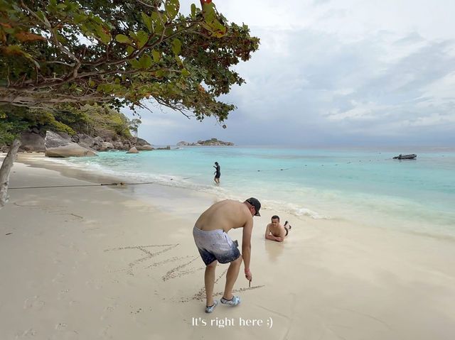 🐚 รีวิวหาดเจ้าหญิง หมู่เกาะสิมิลัน พังงา 