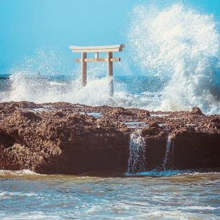 Summer Escape to Ōarai Isosaki Shrine (大洗磯前神社) – Where the Divine Meets the Sea** 🌊⛩️