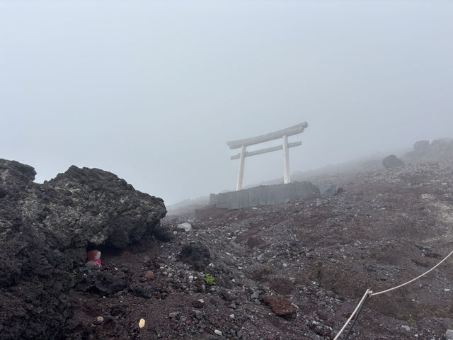 Climbing Mt. Fuji at one day 