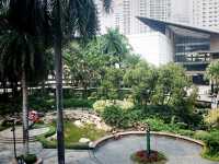 Oasis in The Heart Of Makati. 