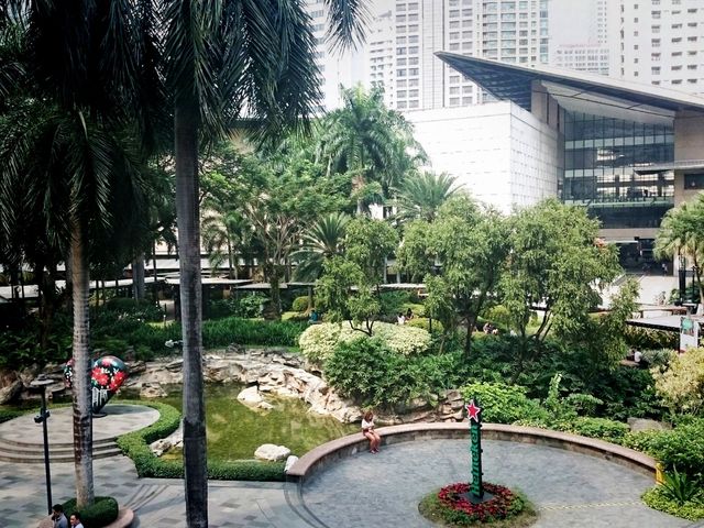Oasis in The Heart Of Makati. 