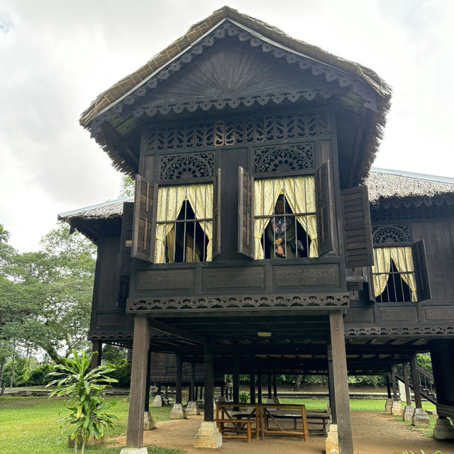 An authentic malay traditional house - it’s almost 100 years old!