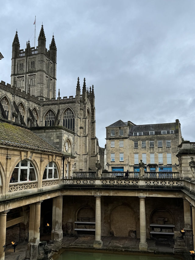 배스의 시작, 로만 바스(Roman Baths)