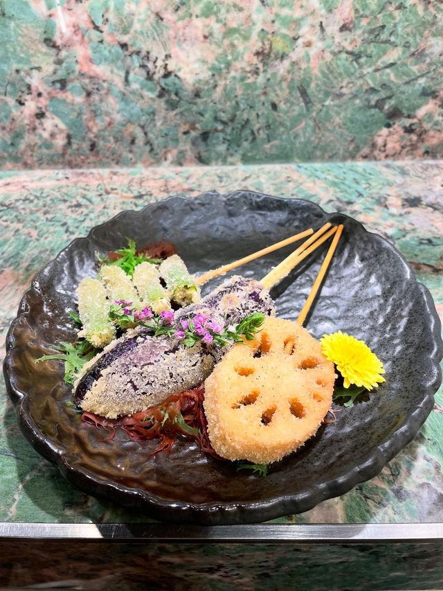 薄衣串揚，炸技出色