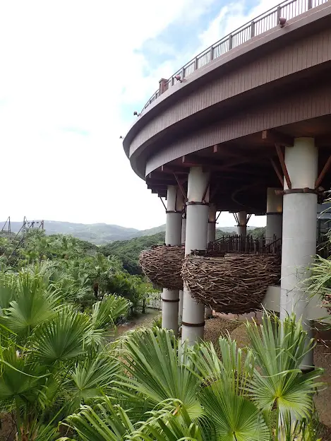 Junglia Jungle Park in Okinawa