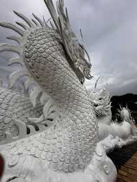Wat Huay Pla Kang the peace dragons tower 