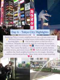 7-Day Tokyo & Itinerary 🗾⛩️