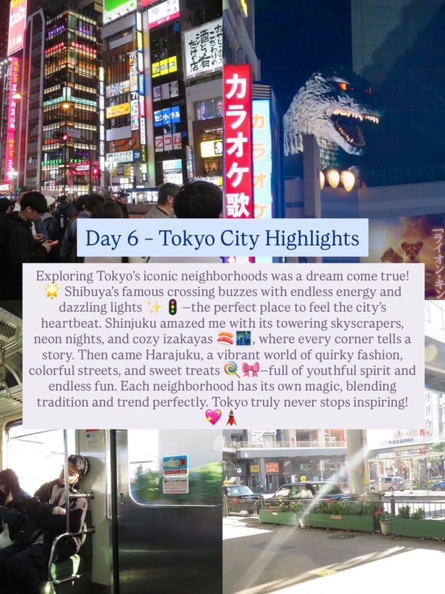 7-Day Tokyo & Itinerary 🗾⛩️ 7-Day Tokyo & Itinerary 🗾⛩️