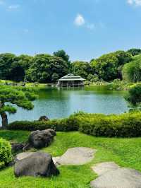 【清澄庭院｜東京深巷裡的幽靜庭園】