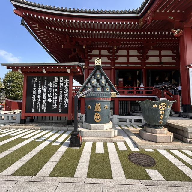 The Heart of Asakusa: A Solo Visit to Sensō-ji's Main Hall (Kannondō) 🙏
