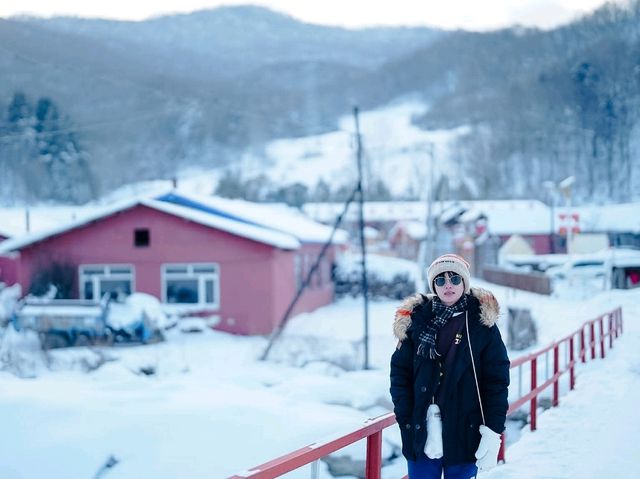 เที่ยวหมู่บ้าน snow valley
