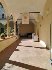 A Hotel and Restaurant in an Ancient Monastery in Pienza