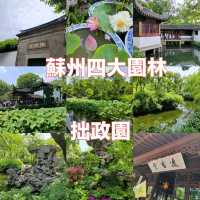 江南園林精粹✨拙政園漫遊記|蘇州古典美學大揭秘