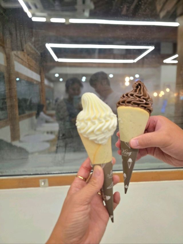 쿠키아이스크림이 맛있는 전주한옥마을 카페💜