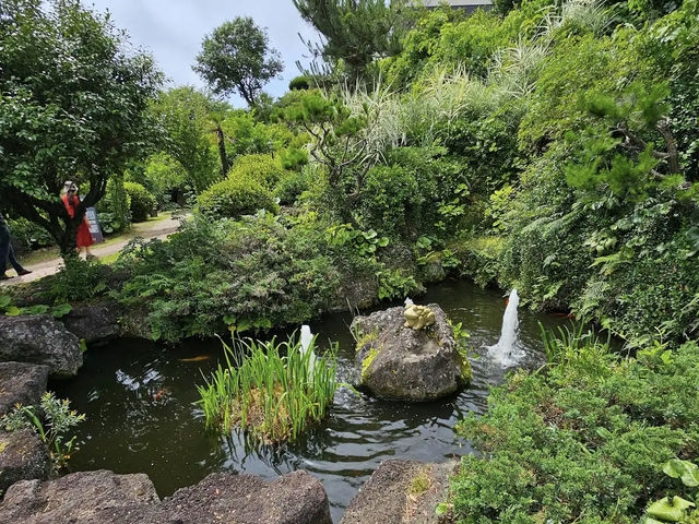 Jeju herb garden