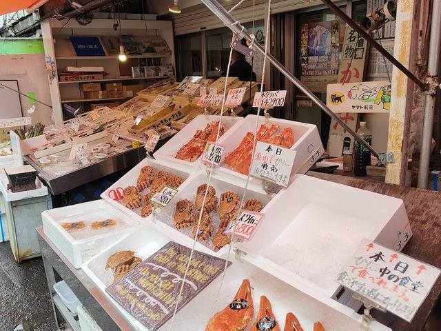 Nijo Market (ตลาดนิโจ)บุกตะลุยกินปูยักษ์ที่ซัปโปโร Nijo Market (ตลาดนิโจ)บุกตะลุยกินปูยักษ์ที่ซัปโปโร