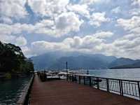 The Great Shuishe Pier in Sun Moon Lake area, Nantou County, Taiwan
