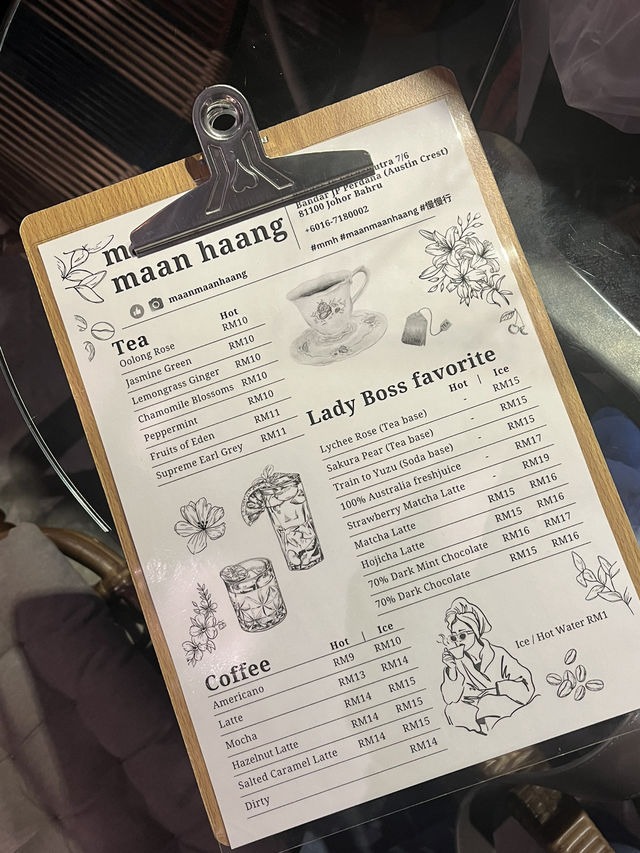Vintage Feels & Sweet Treats at Maan Maan Haang, Johor Bahru 🍰✨
