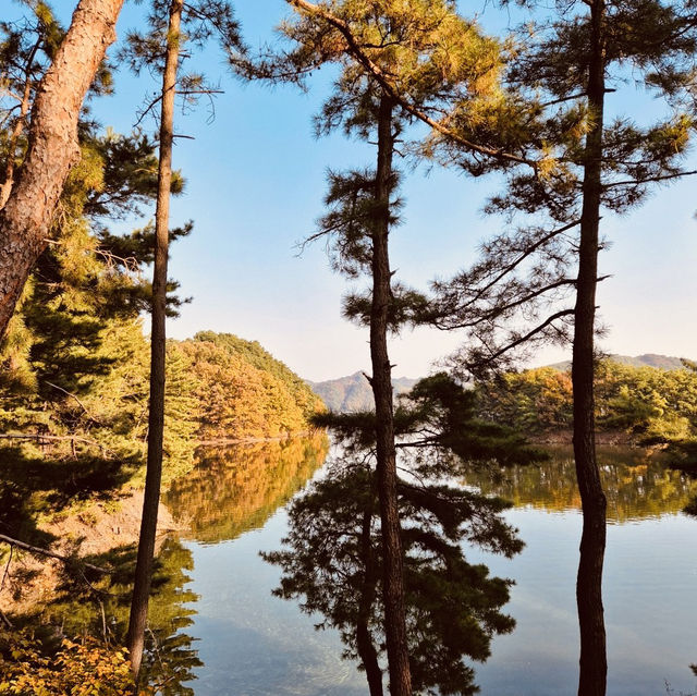 The Breathtaking View of Daecheongho Lake The Breathtaking View of Daecheongho Lake