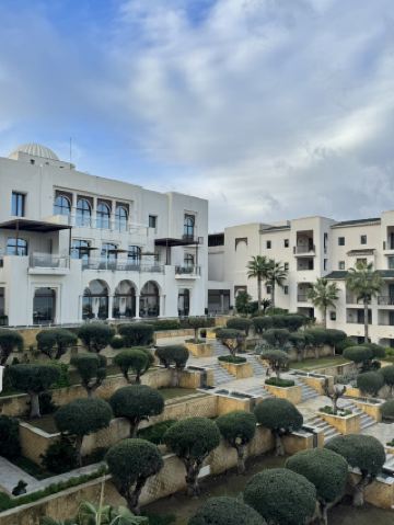 🏨 Расслабляющий отдых с видом на море, отель Four Seasons в Тунисе 🌊